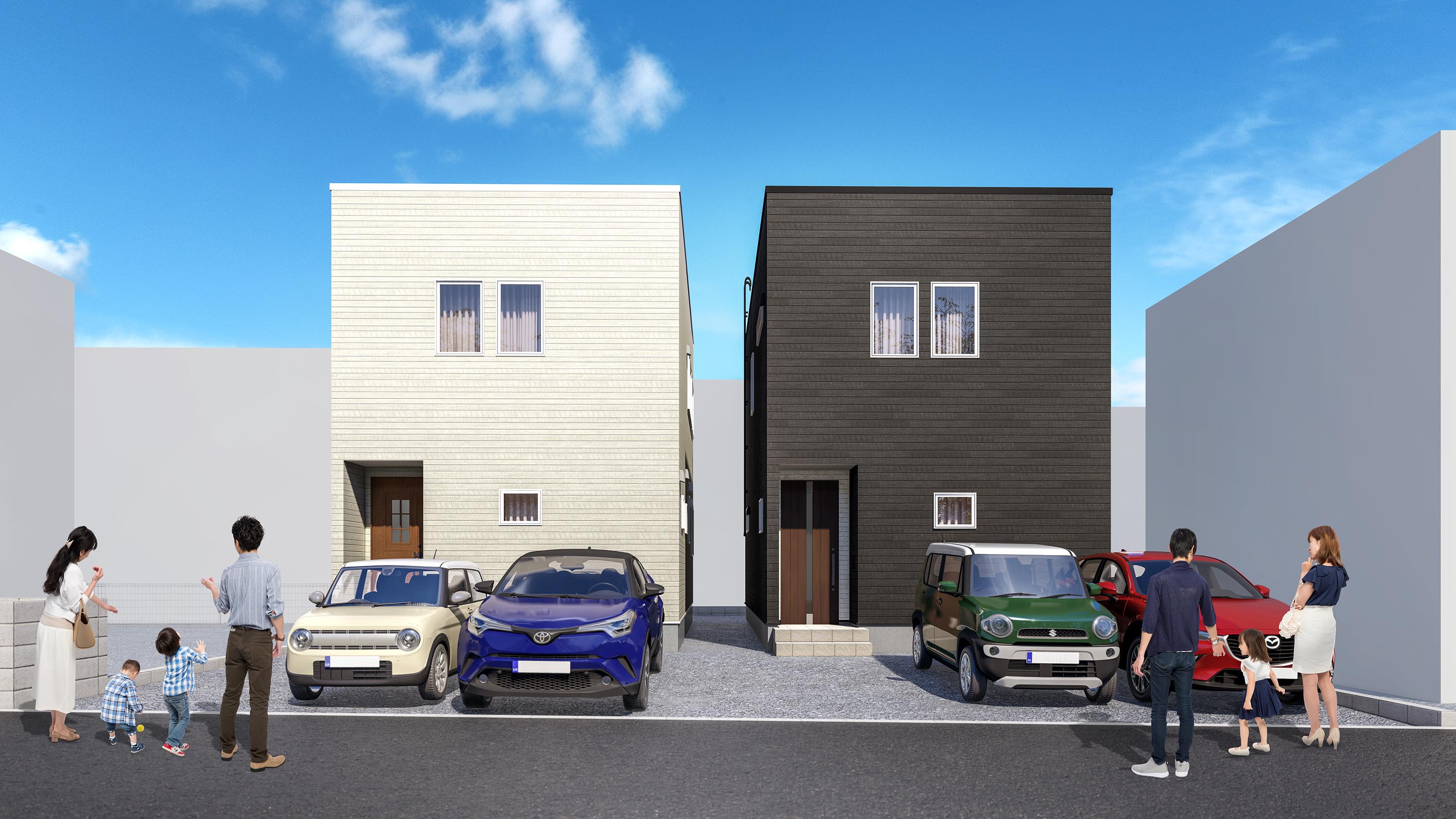 JR徒歩21分！江別市緑ヶ丘AB 販売開始