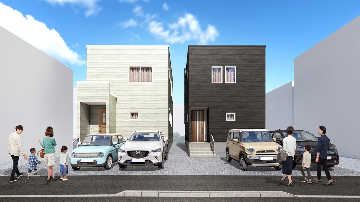 バス停徒歩2分！川沿15条2丁目AB 販売開始