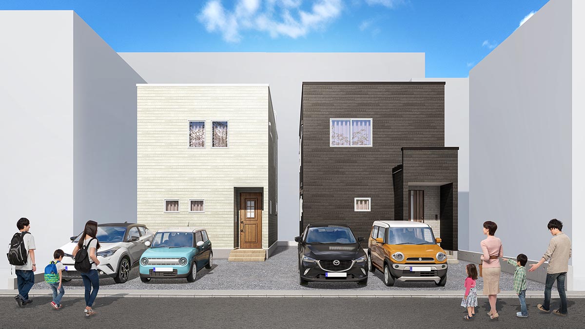 JR＆地下鉄ダブルアクセス！発寒11条4丁目AB 販売開始