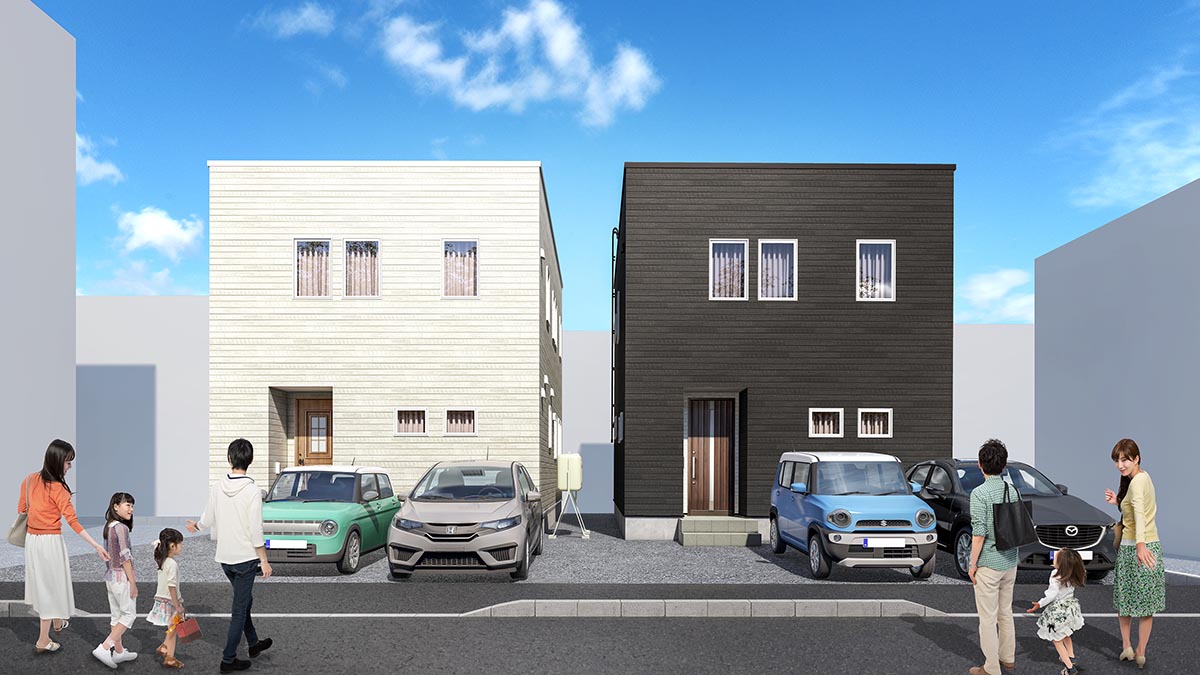 JR駅徒歩11分！西宮の沢1条3丁目AB 販売開始